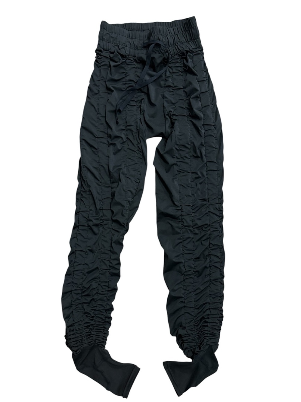 Agogie Resistance Pants +40 Size Small Black Training Gym Athletic Ruched